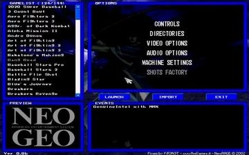 NeoRAGEx Emulator for Neo Geo