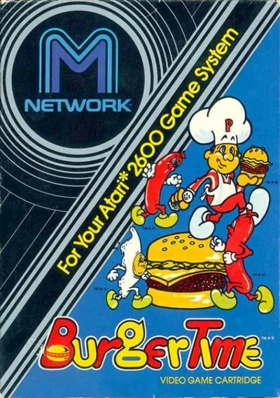 Burgertime (1982) (Mattel)