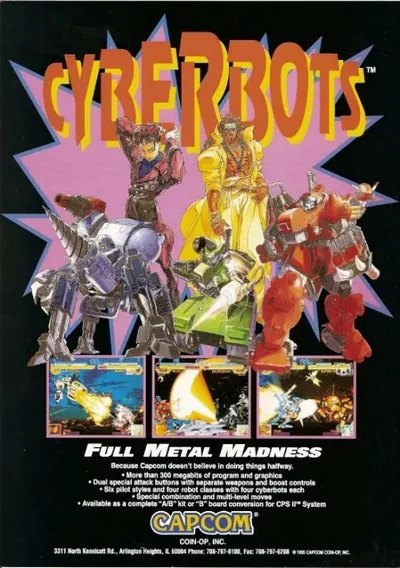 Cyberbots - Fullmetal Madnes (USA) (Clone)