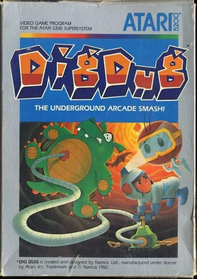 Dig Dug (1983) (Atari)