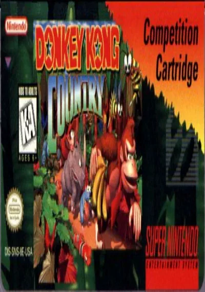 Donkey Kong Country - Competition Cartridge