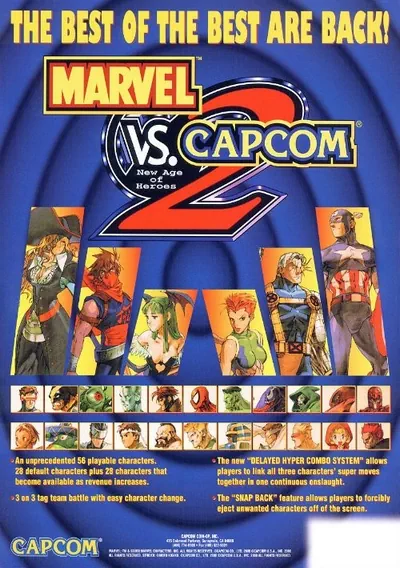 Marvel Vs. Capcom 2 New Age of Heroes (Export, Korea, Rev A)