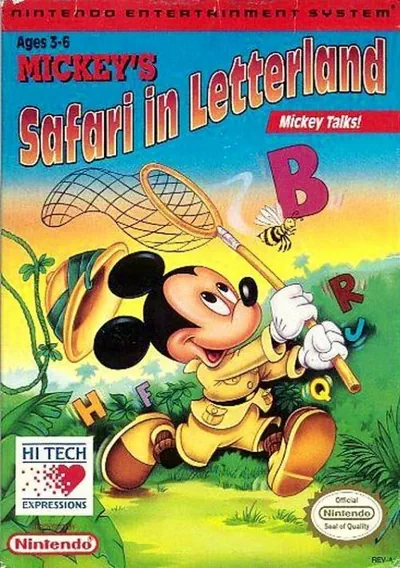 Mickey's Safari In Letterland