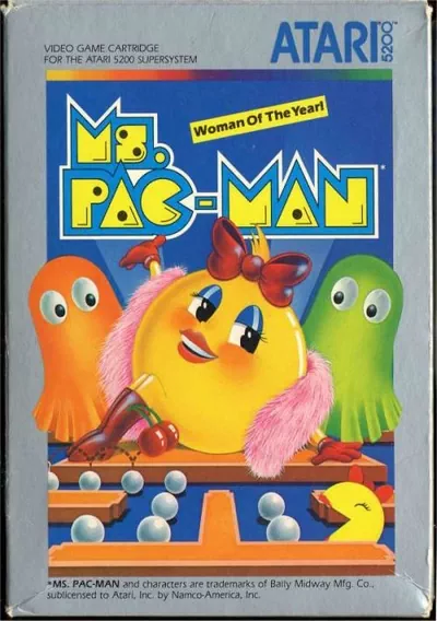 Ms. Pac-Man (1982) (Atari)