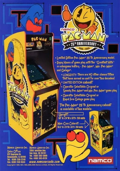 Pac-Man - 25th Anniversary Edition (Rev 3.00)