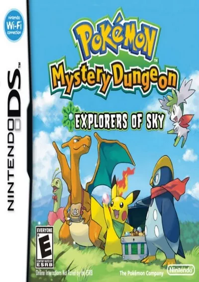 Pokemon Mystery Dungeon Explorers Of Sky Eu Rom Download Japan