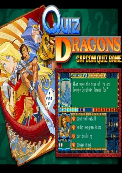 QUIZ & DRAGONS - CAPCOM QUIZ GAME (USA)