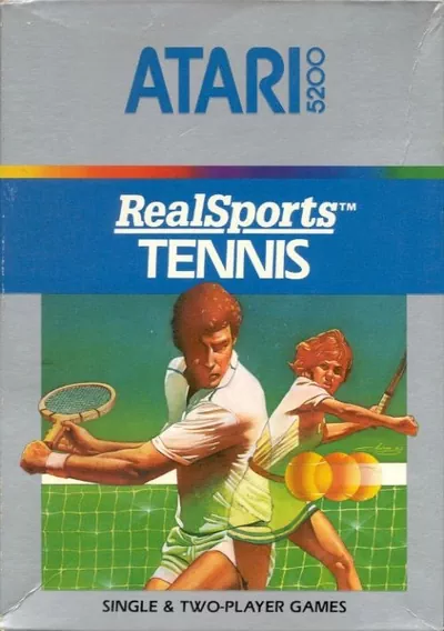 Realsports Tennis (1982) (Atari)