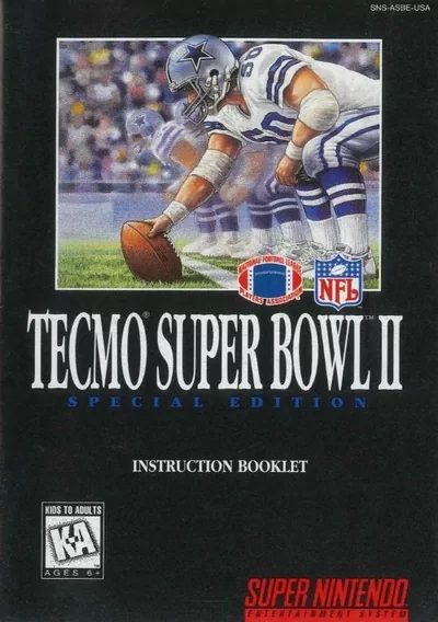 Tecmo Super Bowl II - Special Edition